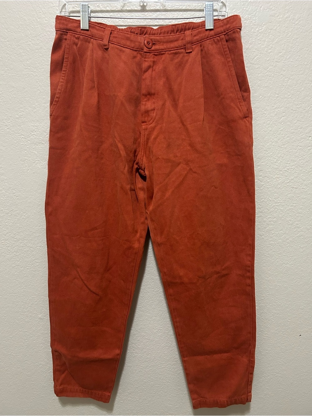 Jungmaven Acuma Pants Medium Limited Edition Rust Hemp Cotton Trouser USA